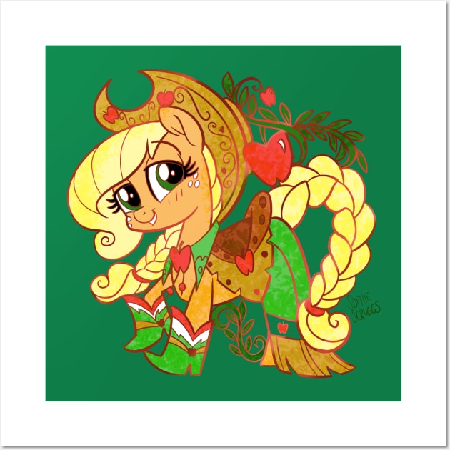 Gala Applejack Wall Art by SophieScruggs